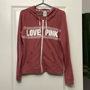 Cute PINK zip-up hoodie